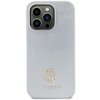 Oryginalne Etui GUESS Strass Metal Logo GUHCP15MPS4DGPS do Iphone 15 Plus srebrny