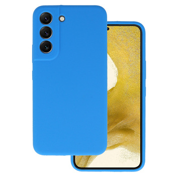 Silicone Lite Case do Samsung Galaxy S22 Plus niebieski