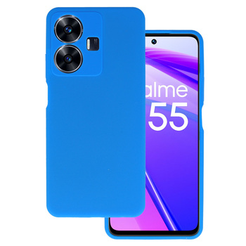 Silicone Lite Case do Realme C55 niebieski