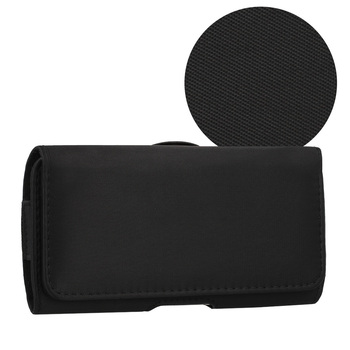 HIT Belt Holster (SIZE XXL) for Samsung S24 Ultra/A14 5G/Xiaomi Redmi 12C design 1 black (172x83mm)