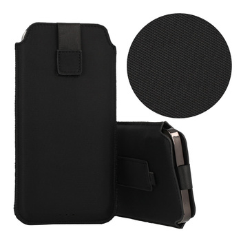 HIT Pouch Case (Size XXL) for Samsung S23 Ultra/S22 Ultra/M33/M23/A14 5G/Xiaomi Redmi 12C design 1 black