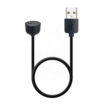 Ładowarka do smartbanda Xiaomi Mi Band 5/6/7 kabel USB czarna