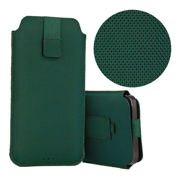 HIT Pouch Case (Size XL) for Iphone 14/14 Pro/Iphone 15/15 Pro/Samsung S23/S23 Plus/S24/S24 Plus/A15/A54 5G design 2 dark green