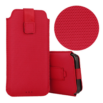 HIT Pouch Case (Size XL) for Iphone 14/14 Pro/Iphone 15/15 Pro/Samsung S23/S23 Plus/S24/S24 Plus/A15/A54 5G design 2 red