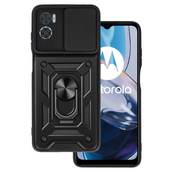 Slide Camera Armor Case do Motorola Moto E22/E22i Czarny