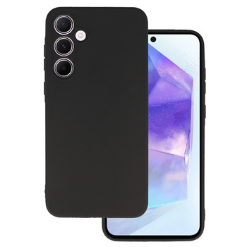Back Case MATT do SAMSUNG GALAXY A55 5G Czarny
