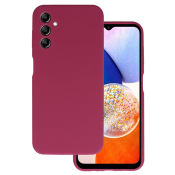 Silicone Lite Case do Samsung Galaxy M34 5G bordowy