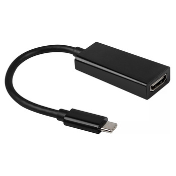 Adapter - Typ C na HDMI 4K*2K - 0,25 metra czarny