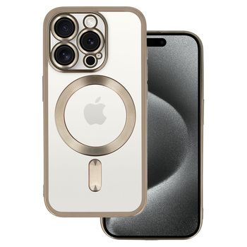 Metallic Magsafe Case do Iphone 15 Pro Max Tytan