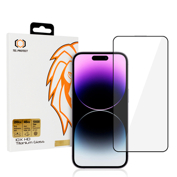 Hartowane szkło Tel Protect 10X HD Titanium do Iphone 14 Pro