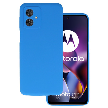 Silicone Lite Case do Motorola Moto G54 5G niebieski