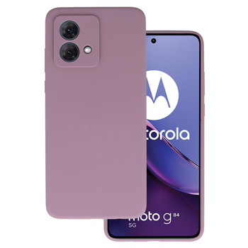 Silicone Lite Case do Motorola Moto G84 5G wrzosowy