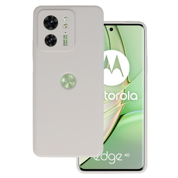 Silicone Lite Case do Motorola Edge 40 5G tytan