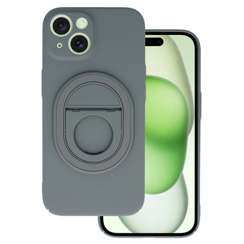 Tel Protect Magnetic Elipse Case do Iphone 15 szary