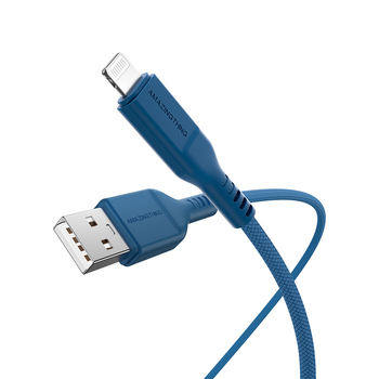Amazing Thing Kabel Thunder Pro CLA110MTHBU MFI - USB na Lightning - 3,2A 1,1 metra niebieski
