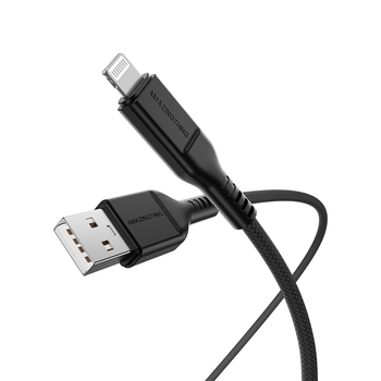 Amazing Thing Kabel Thunder Pro CLA110MTHBK MFI - USB na Lightning - 3,2A 1,1 metra czarny