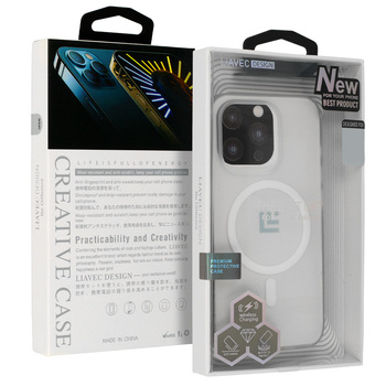 Warframe Magsafe Series Case do Iphone 15 Plus biały