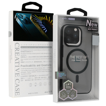Warframe Magsafe Series Case do Iphone 15 Plus czarny