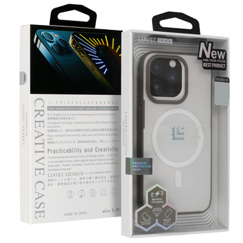 Warframe Magsafe Series Case do Iphone 15 Plus tytan