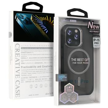 Smooth Feeling Magsafe Case do Iphone 15 Plus czarny