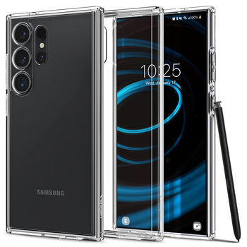 Etui SPIGEN Ultra Hybrid ACS07292 do Samsung Galaxy S24 Ultra - Crystal Clear