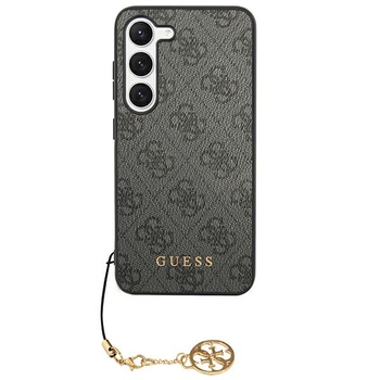 Original Case GUESS - hardcase 4G Charms Collection GUHCS24LGF4GGR for Samsung Galaxy S24 Ultra Black
