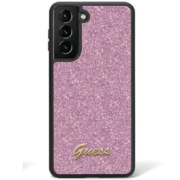 Original Case GUESS - hardcase Glitter Script GUHCS24LHGGSHU for Samsung Galaxy S24 Ultra Purple