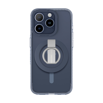 Amazing Thing Etui Titan Pro Mag Ring Grip Case 10FT IP156.1PTRBU do Iphone 15 Pro granatowy