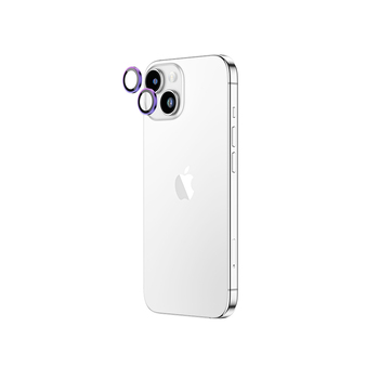 Amazing Thing Tempered glass AR Lens Glass IP15CAM2CGLA on camera for Iphone 15/15 Plus (lens 2 pieces) purple