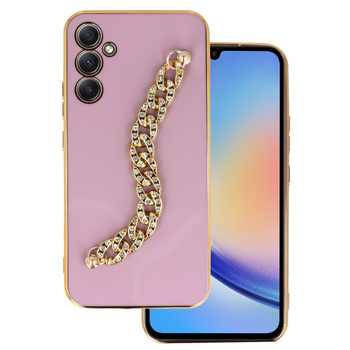 Trend Case do Samsung Galaxy A34 5G wzór 4 różowy