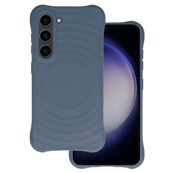 Tel Protect Wave Magsafe Case do Samsung Galaxy S23 Plus granatowy