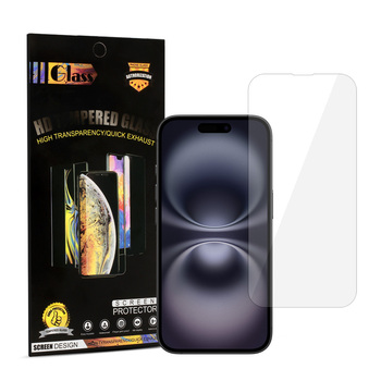 Hartowane szkło HARD 2.5D do IPHONE 16 PLUS