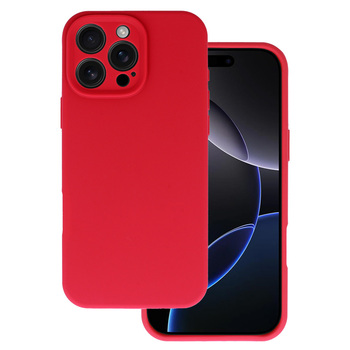 Silicone Lite Case do Iphone 16 Pro malinowy