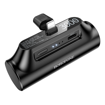 Borofone Power Bank 3000mAh BJ73 Honest - Lightning - czarny