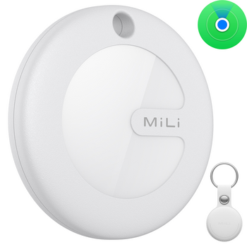 MiLi Lokalizator GPS Bluetooth MiTag Tracker HD-P16 (Apple only) + etui brelok biały