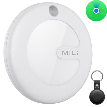 MiLi Lokalizator GPS Bluetooth MiTag Tracker HD-P16 (Apple only) + etui brelok czarny