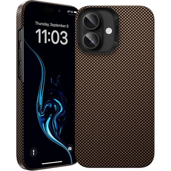 Benks Etui Magnetic Armor Tint Kevlar 1000D (0064) do Iphone 16 Plus złoty