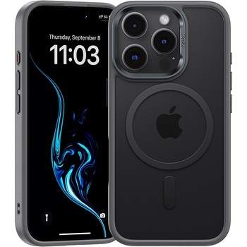 Benks Etui Magnetic Mist Metal Frame do Iphone 16 Pro Max szary