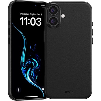Benks Etui Magnetic Vita Pro Silicone do Iphone 16 Plus czarny